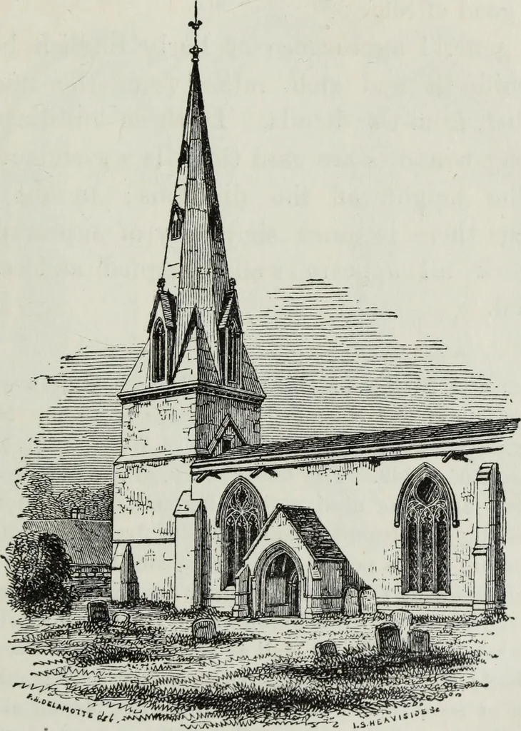An illustration from An introduction to the study of Gothic architecture, 1881, leaf 186