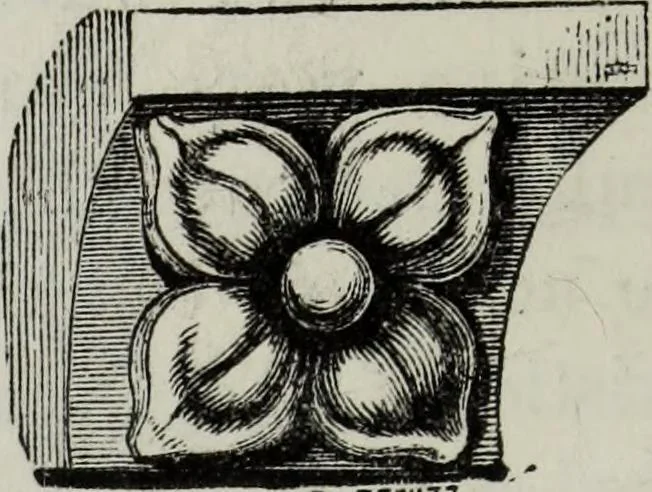 An illustration from An introduction to the study of Gothic architecture, 1881, leaf 209