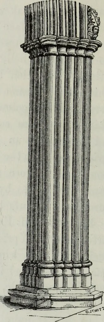 An illustration from An introduction to the study of Gothic architecture, 1881, leaf 211