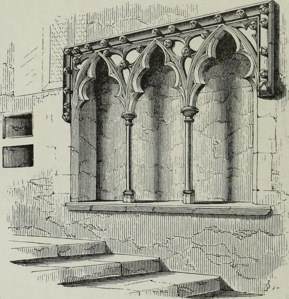 An illustration from An introduction to the study of Gothic architecture, 1881, leaf 223