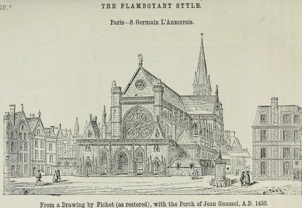 An illustration from An introduction to the study of Gothic architecture, 1881, leaf 250