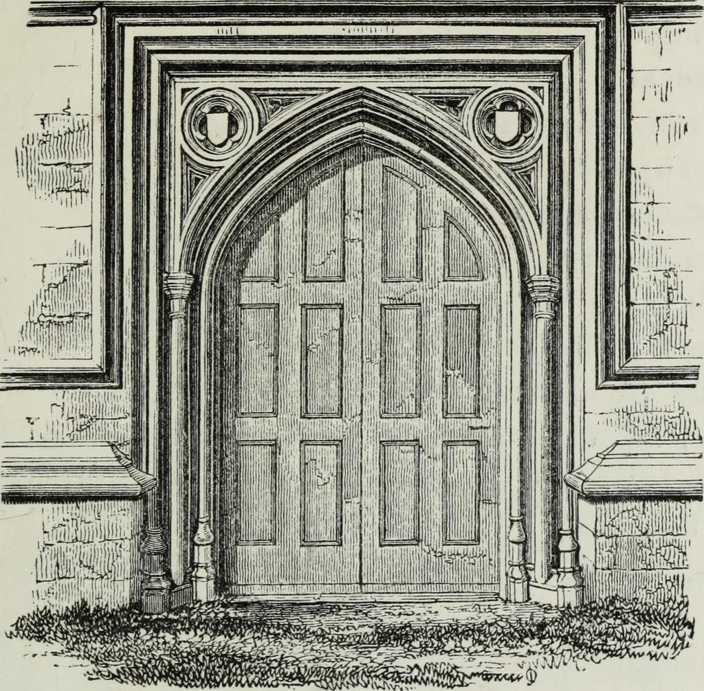 An illustration from An introduction to the study of Gothic architecture, 1881, leaf 252