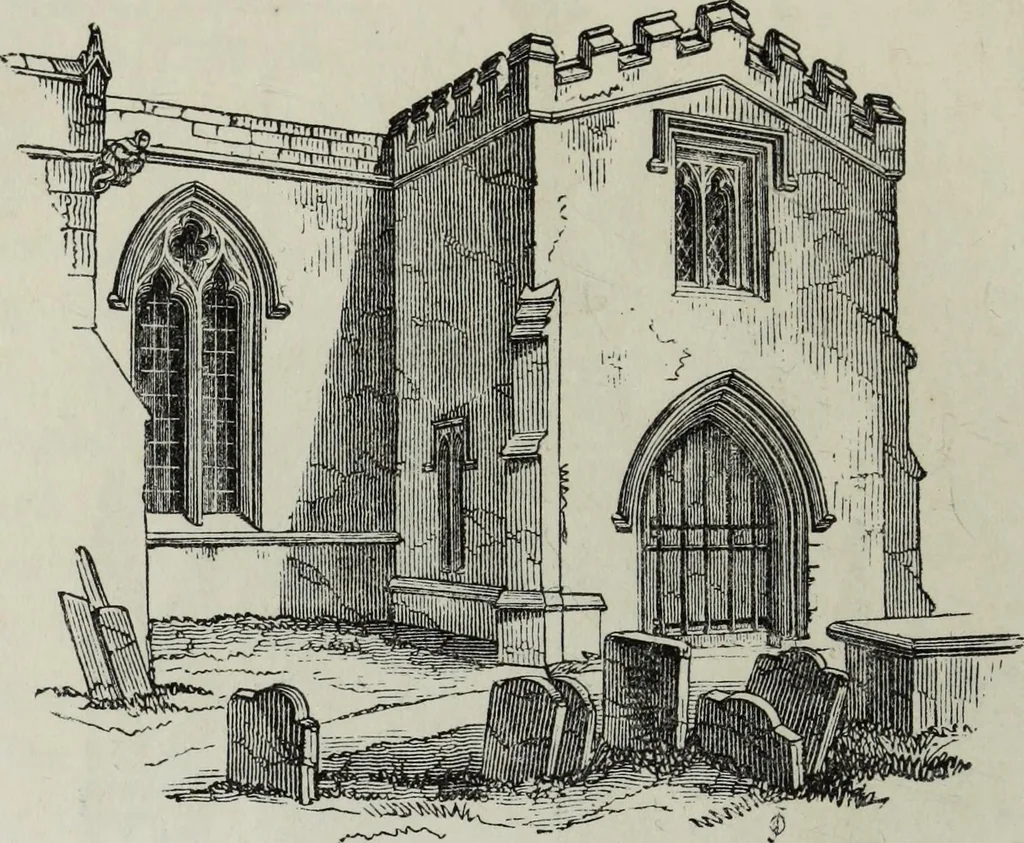 An illustration from An introduction to the study of Gothic architecture, 1881, leaf 255
