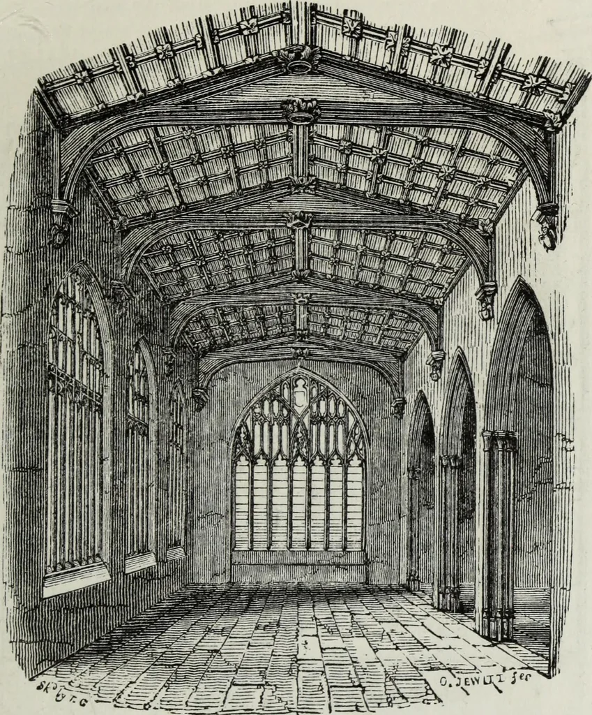 An illustration from An introduction to the study of Gothic architecture, 1881, leaf 262