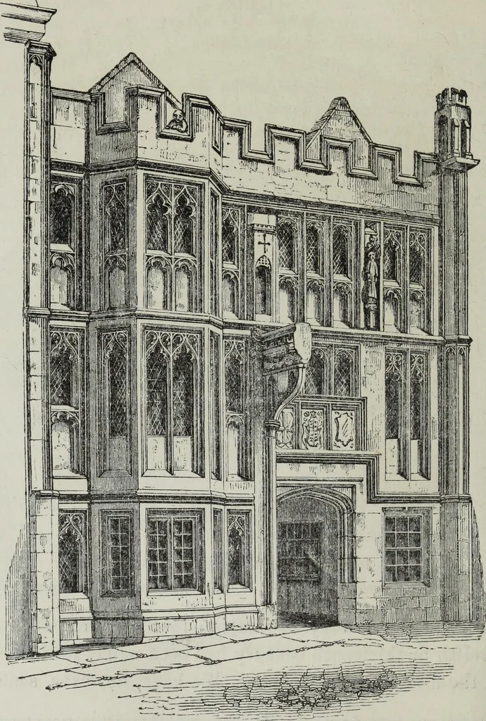 An illustration from An introduction to the study of Gothic architecture, 1881, leaf 263