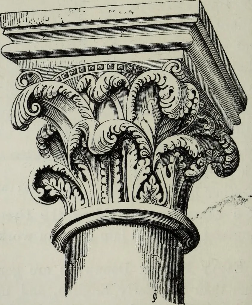 An illustration from An introduction to the study of Gothic architecture, 1881, leaf 299
