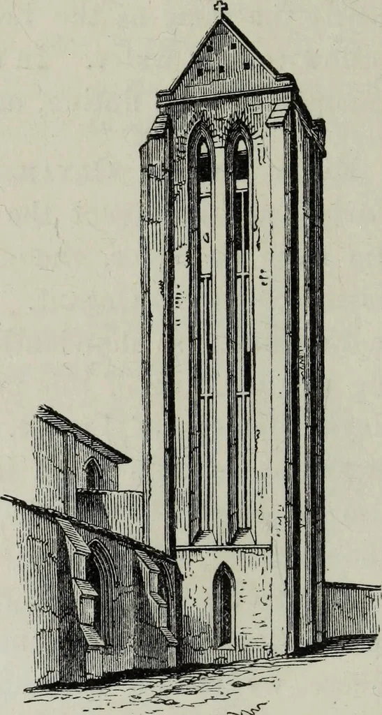 An illustration from An introduction to the study of Gothic architecture, 1881, leaf 301