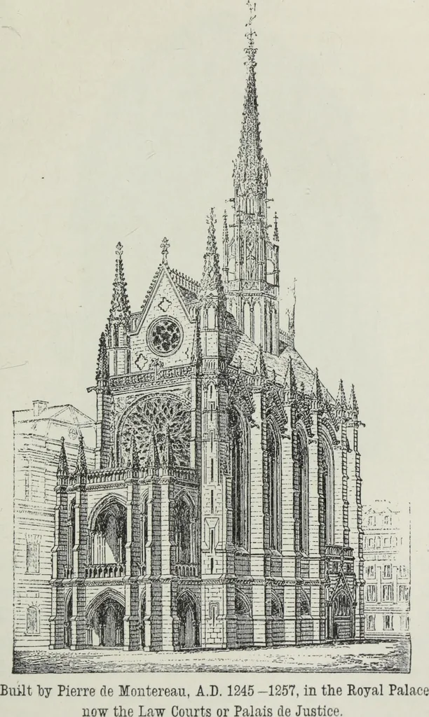 An illustration from An introduction to the study of Gothic architecture, 1881, leaf 314