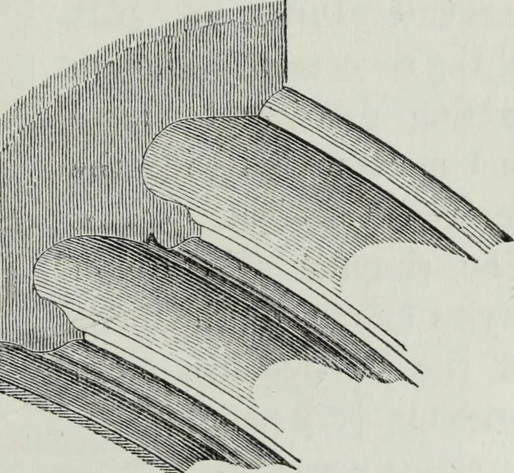 An illustration from An introduction to the study of Gothic architecture, 1881, leaf 320