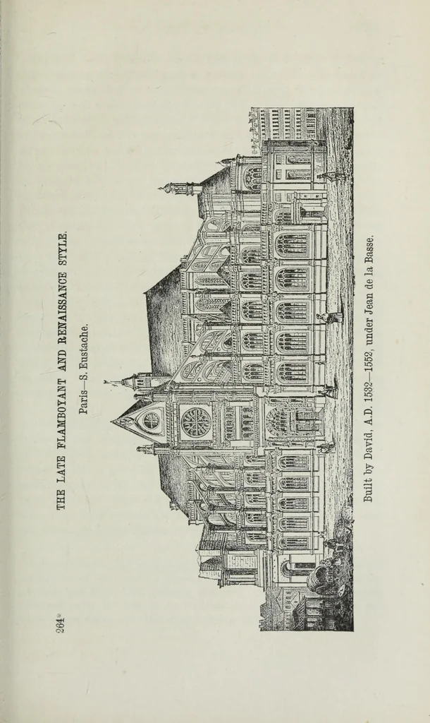 An illustration from An introduction to the study of Gothic architecture, 1881, leaf 322