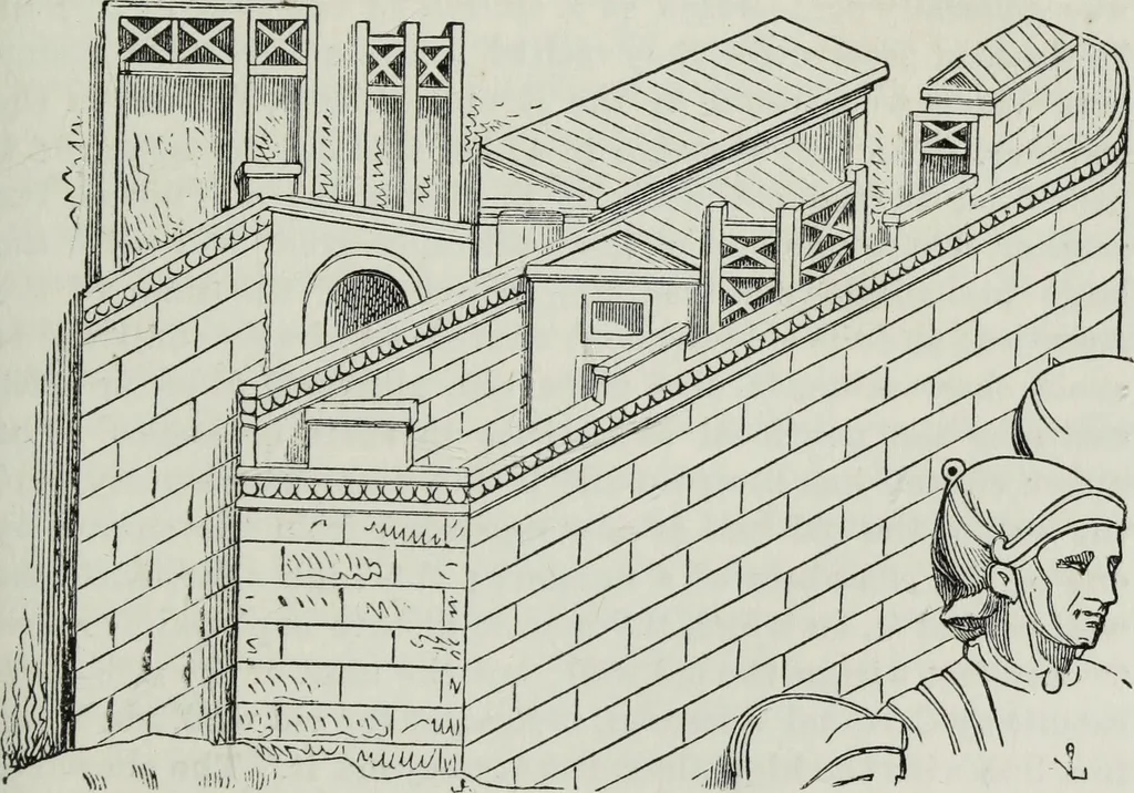 An illustration from An introduction to the study of Gothic architecture, 1881, leaf 332