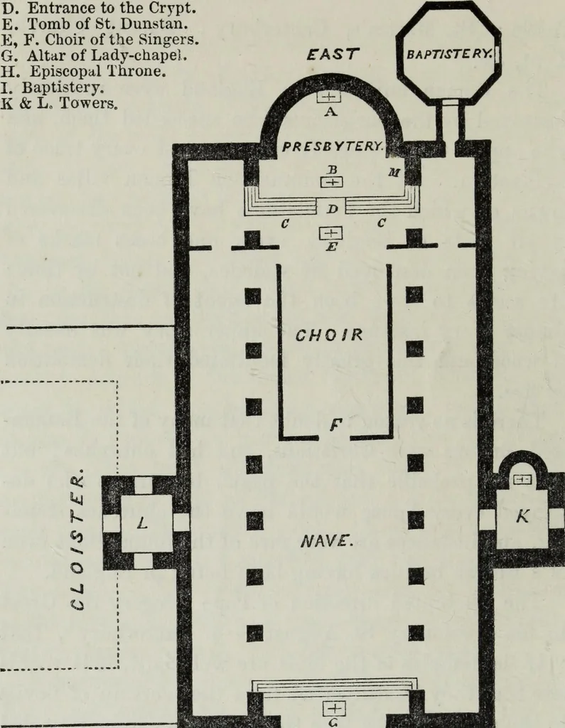 An illustration from An introduction to the study of Gothic architecture, 1881, leaf 35