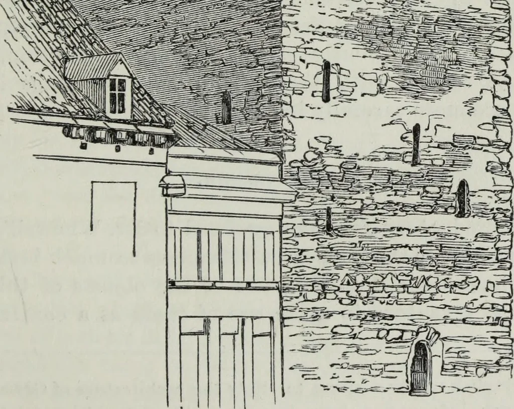 An illustration from An introduction to the study of Gothic architecture, 1881, leaf 364