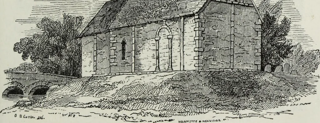 An illustration from An introduction to the study of Gothic architecture, 1881, leaf 58