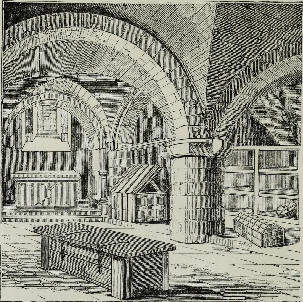 An illustration from An introduction to the study of Gothic architecture, 1881, leaf 59