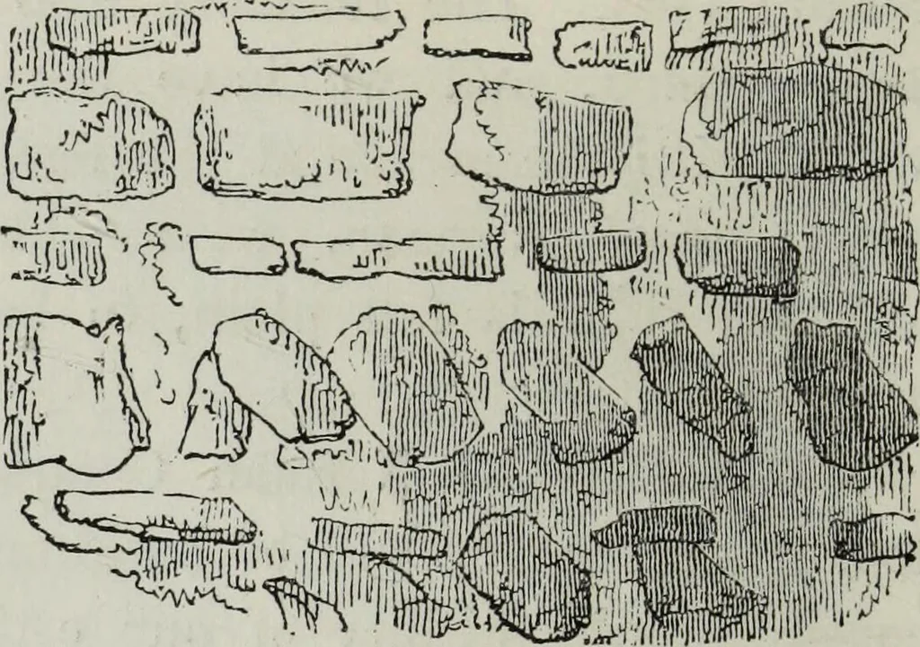 An illustration from An introduction to the study of Gothic architecture, 1881, leaf 61