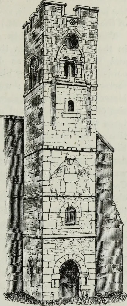 An illustration from An introduction to the study of Gothic architecture, 1881, leaf 64
