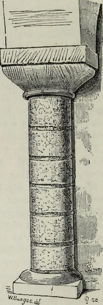 An illustration from An introduction to the study of Gothic architecture, 1881, leaf 65