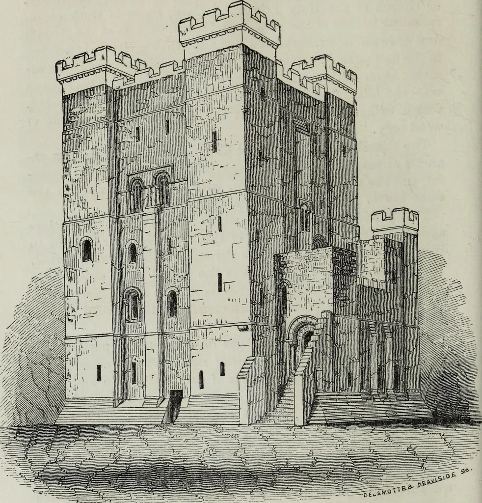 An illustration from An introduction to the study of Gothic architecture, 1881, leaf 69