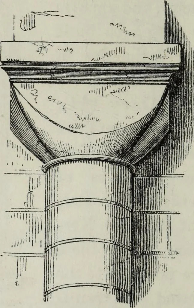 An illustration from An introduction to the study of Gothic architecture, 1881, leaf 97