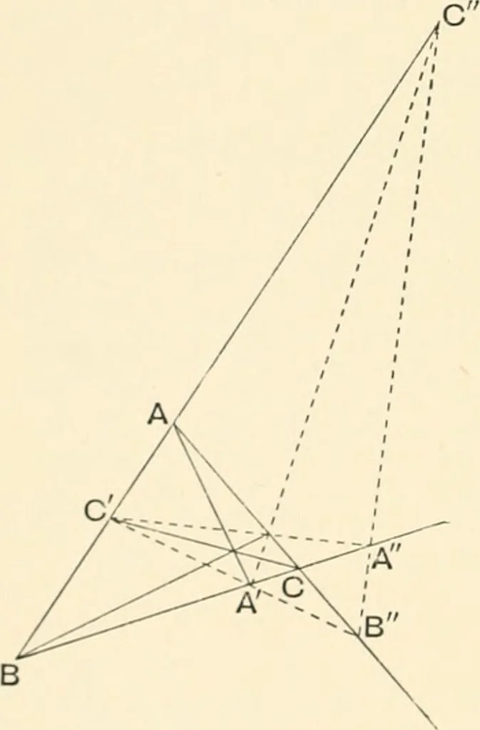 An illustration from An introductory account of certain modern ideas and methods in plane analytical geometry, 1894, leaf 37