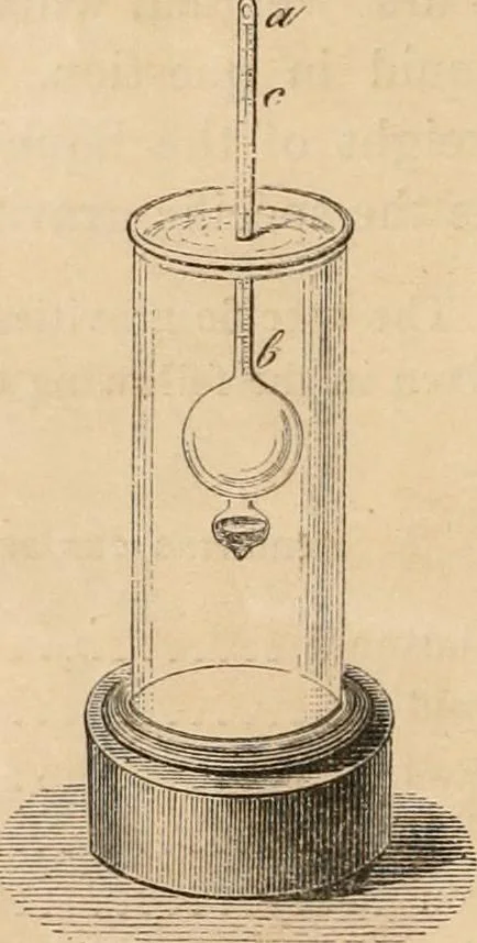 An illustration from Introductory course of natural philosophy for the use of schools and academies. Ed. from Ganot's popular physics. By William G. Peck, 1869, leaf 105