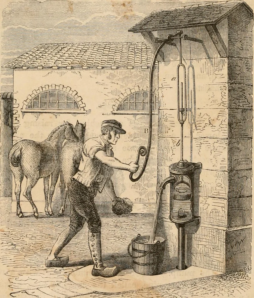 An illustration from Introductory course of natural philosophy for the use of schools and academies. Ed. from Ganot's popular physics. By William G. Peck, 1869, leaf 143