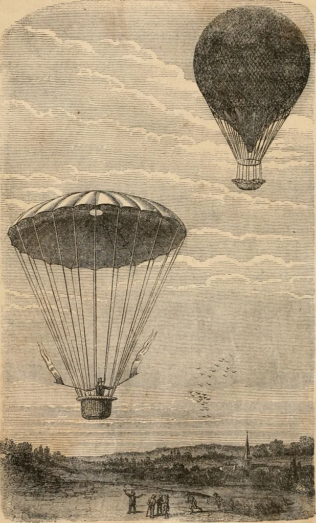 An illustration from Introductory course of natural philosophy for the use of schools and academies. Ed. from Ganot's popular physics. By William G. Peck, 1869, leaf 157