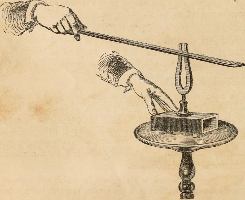 An illustration from Introductory course of natural philosophy for the use of schools and academies. Ed. from Ganot's popular physics. By William G. Peck, 1869, leaf 175