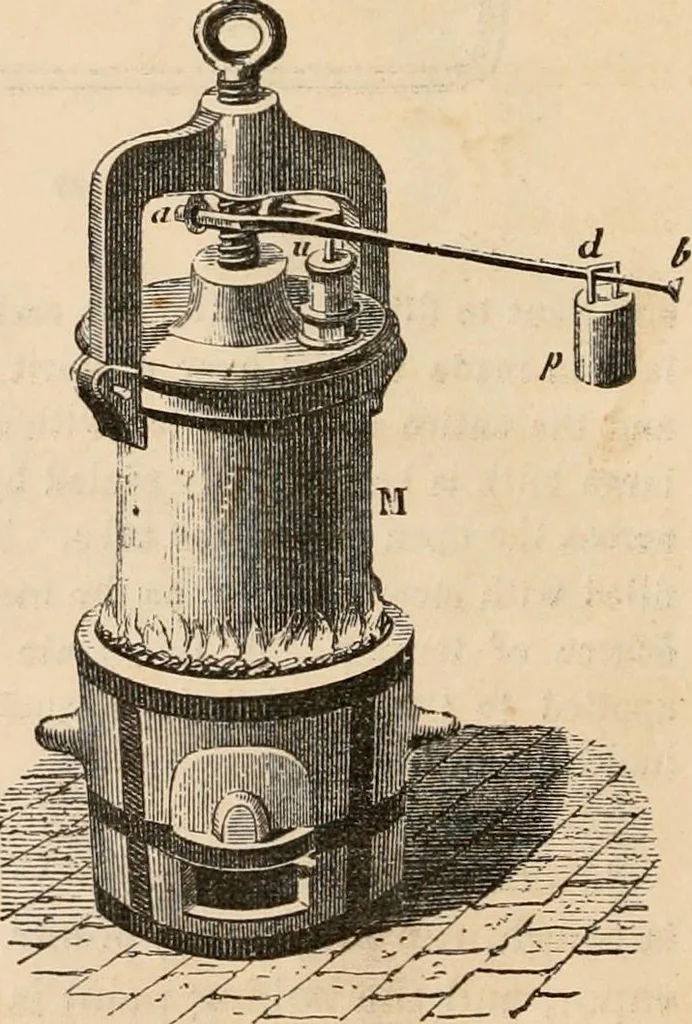 An illustration from Introductory course of natural philosophy for the use of schools and academies. Ed. from Ganot's popular physics. By William G. Peck, 1869, leaf 237