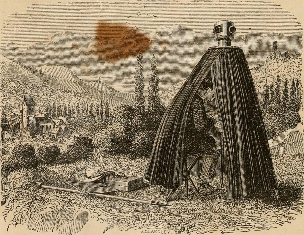 An illustration from Introductory course of natural philosophy for the use of schools and academies. Ed. from Ganot's popular physics. By William G. Peck, 1869, leaf 349