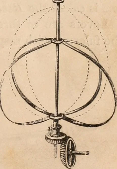 An illustration from Introductory course of natural philosophy for the use of schools and academies. Ed. from Ganot's popular physics. By William G. Peck, 1869, leaf 36