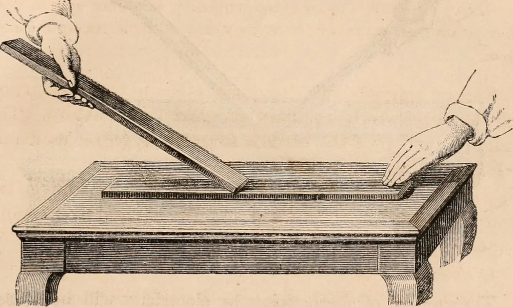 An illustration from Introductory course of natural philosophy for the use of schools and academies. Ed. from Ganot's popular physics. By William G. Peck, 1869, leaf 376