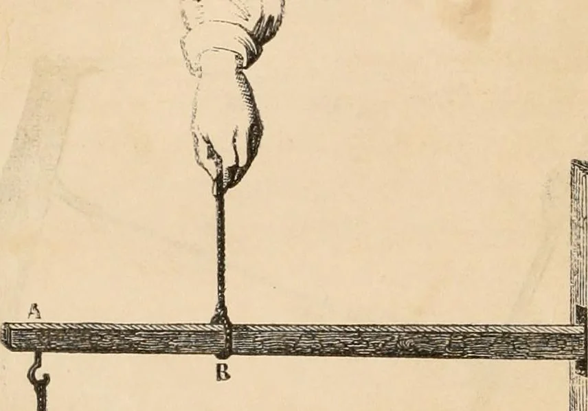 An illustration from Introductory course of natural philosophy for the use of schools and academies. Ed. from Ganot's popular physics. By William G. Peck, 1869, leaf 39