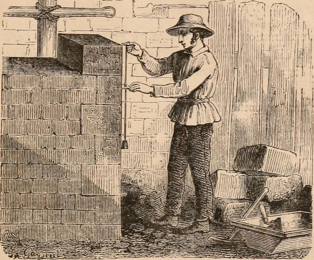 An illustration from Introductory course of natural philosophy for the use of schools and academies. Ed. from Ganot's popular physics. By William G. Peck, 1869, leaf 46