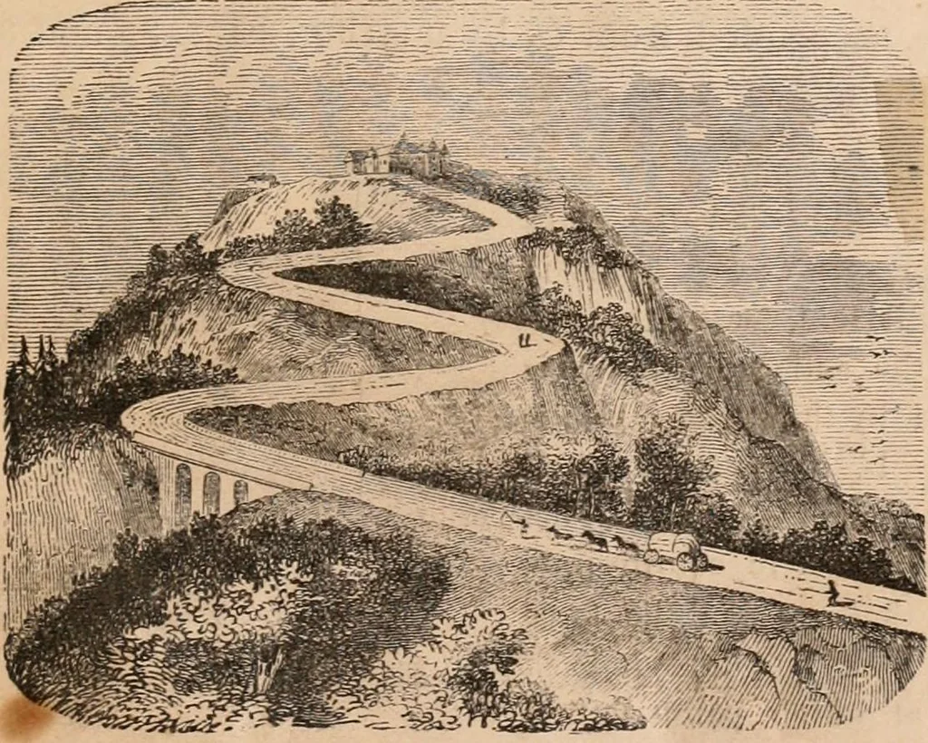 An illustration from Introductory course of natural philosophy for the use of schools and academies. Ed. from Ganot's popular physics. By William G. Peck, 1869, leaf 60