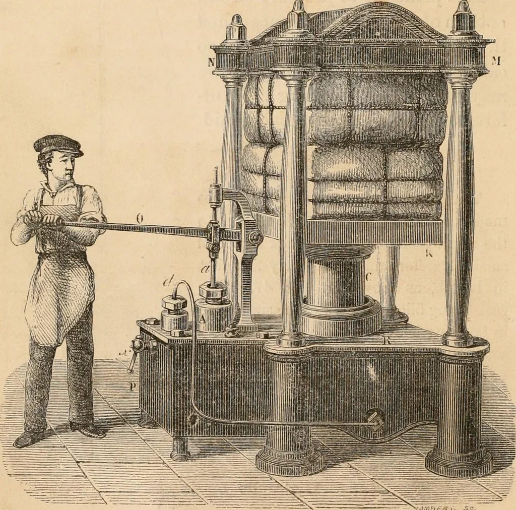 An illustration from Introductory course of natural philosophy for the use of schools and academies. Ed. from Ganot's popular physics. By William G. Peck, 1869, leaf 83