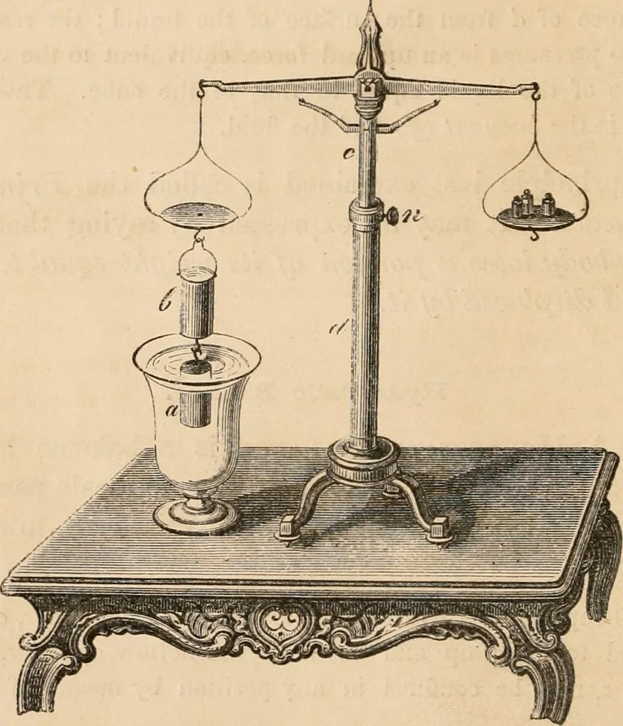 An illustration from Introductory course of natural philosophy for the use of schools and academies. Ed. from Ganot's popular physics. By William G. Peck, 1869, leaf 95