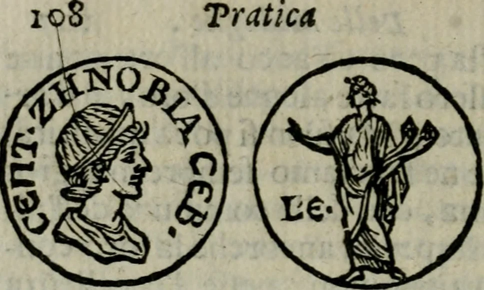 An illustration from Introduzione alla storia della pratica delle medaglie, 1673, leaf 133