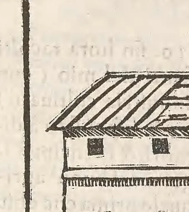 An illustration from Inuentioni di Gio. Battista Isacchi da Reggio : nelle quali si manifestano varij secreti, & vtiliauisi a persone di guerra, e per i tempi di piacere .., 1579, leaf 71