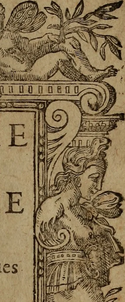 An illustration from Inventaire general de l'histoire de France. : depuis Pharamond iusques à Lovys XIII. à present regnant. Illustré par la conference de l'Eglise & de l'Empire., 1619, leaf 4