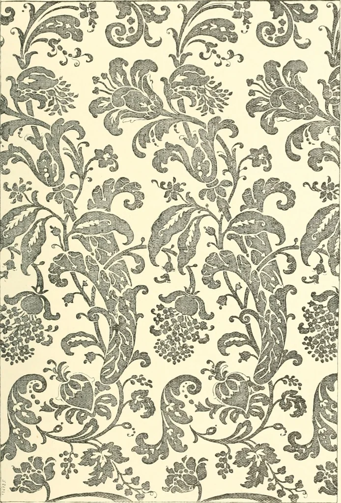 An illustration from Inventaire général du mobilier de la couronne sous Louis xiv (1663-1715) publié pour la première fois sous les auspices de la Société d'encouragement pour la propagation des livres d'art, 1892, leaf 204
