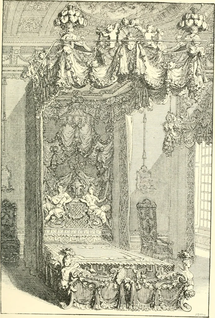 An illustration from Inventaire général du mobilier de la couronne sous Louis xiv (1663-1715) publié pour la première fois sous les auspices de la Société d'encouragement pour la propagation des livres d'art, 1892, leaf 276