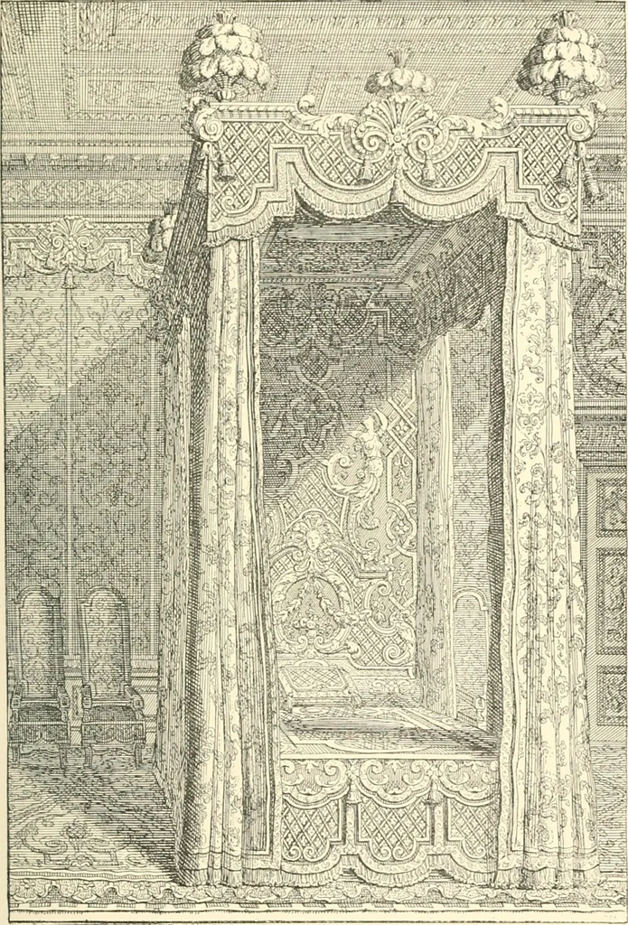 An illustration from Inventaire général du mobilier de la couronne sous Louis xiv (1663-1715) publié pour la première fois sous les auspices de la Société d'encouragement pour la propagation des livres d'art, 1892, leaf 404
