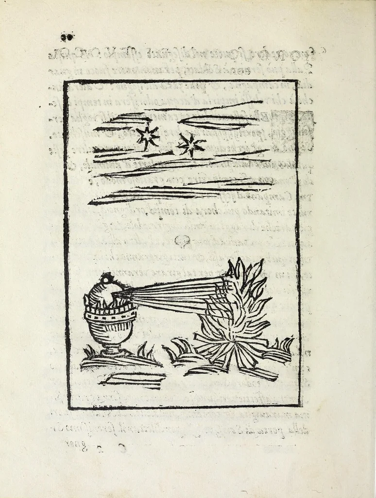 An illustration from Inventioni di Gio. Battista Isacchi da Reggio, nelle quali si manifestano varij secreti, & vtili auisi a persone di gverra, e per i tempi di piacere, 1579, leaf 40