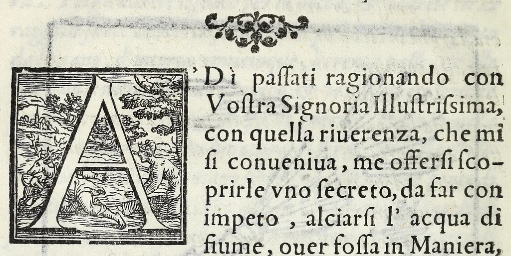 An illustration from Inventioni di Gio. Battista Isacchi da Reggio, nelle quali si manifestano varij secreti, & vtili auisi a persone di gverra, e per i tempi di piacere, 1579, leaf 70