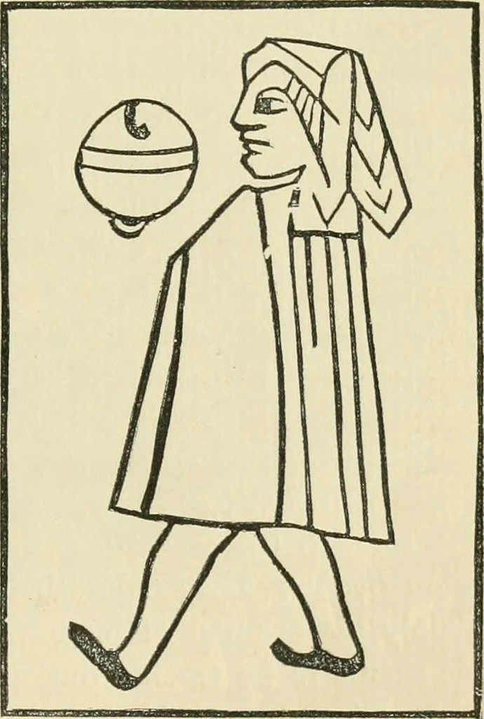 An illustration from The invention of printing : a collection of facts and opinions descriptive of early prints and playing cards, the block-books of the fifteenth century, the legend of Lourens Janszoon Coster, of Haarlem, and the work of John Gutenberg and his associates, 1878, leaf 100