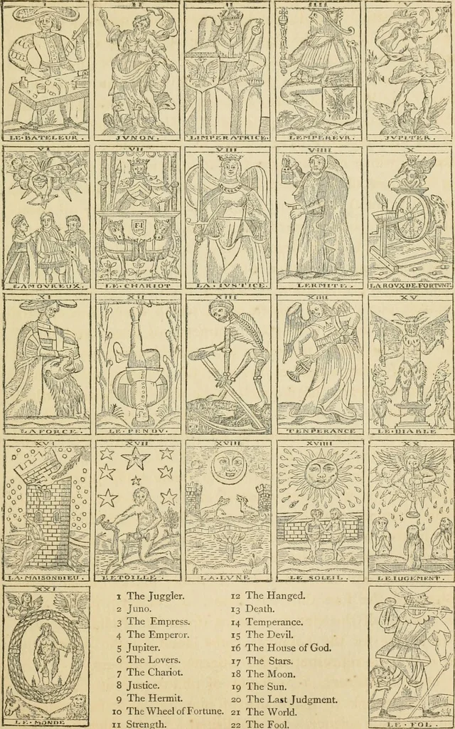 An illustration from The invention of printing : a collection of facts and opinions descriptive of early prints and playing cards, the block-books of the fifteenth century, the legend of Lourens Janszoon Coster, of Haarlem, and the work of John Gutenberg and his associates, 1878, leaf 110