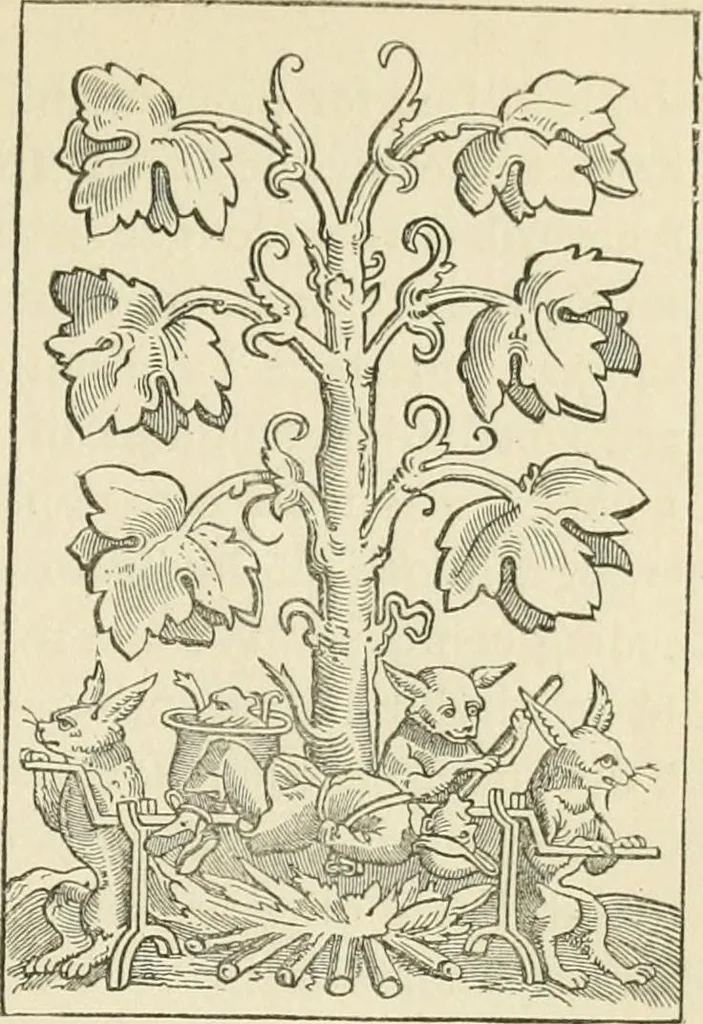 An illustration from The invention of printing : a collection of facts and opinions descriptive of early prints and playing cards, the block-books of the fifteenth century, the legend of Lourens Janszoon Coster, of Haarlem, and the work of John Gutenberg and his associates, 1878, leaf 112