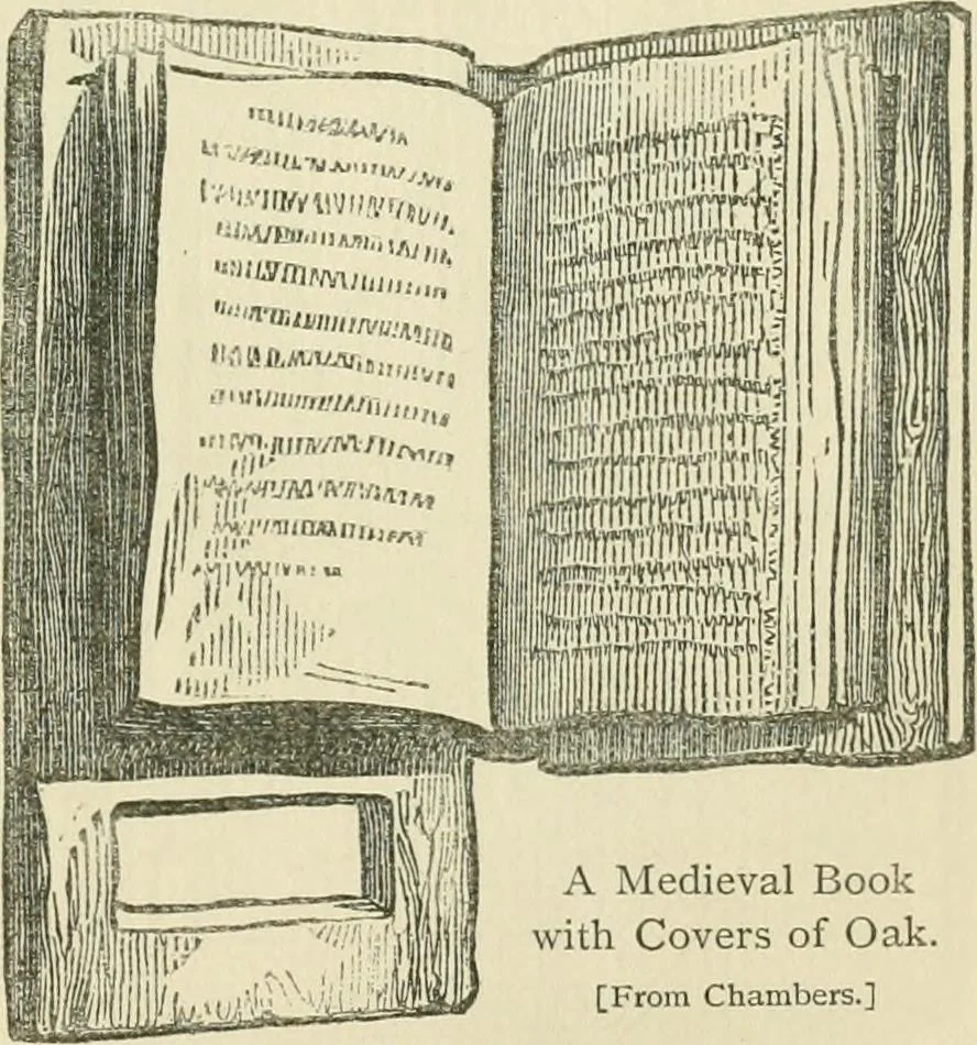 An illustration from The invention of printing : a collection of facts and opinions descriptive of early prints and playing cards, the block-books of the fifteenth century, the legend of Lourens Janszoon Coster, of Haarlem, and the work of John Gutenberg and his associates, 1878, leaf 164